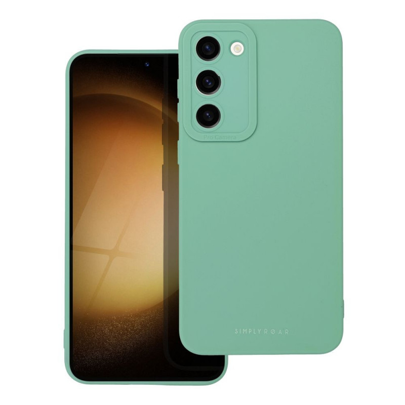 Kryt Roar Luna na Samsung Galaxy S23 Plus 5G Jednofarebný, Štýlový, Estetický doplnok  Zelený