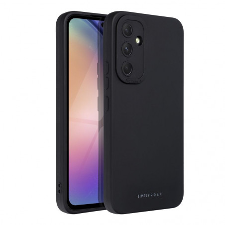 Kryt Roar Luna na Samsung Galaxy A54 Jednofarebný, Štýlový, Estetický doplnok Čierny