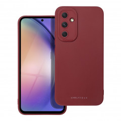 Kryt Roar Luna na Samsung Galaxy A54 Jednofarebný, Štýlový, Estetický doplnok Červený