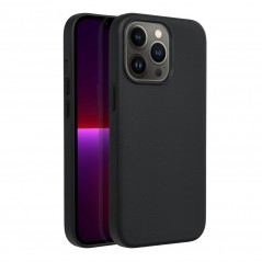 Kryt Leather Mag Cover na Apple iPhone 13 Pro Elegant  MagSAFE  Čierny