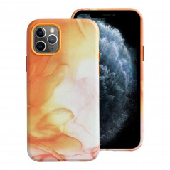 Kryt Leather Mag Cover na Apple iPhone 11 Pro Elegant MagSAFE Oranžová škvrna