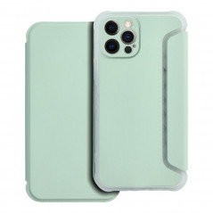 Peňaženkové puzdro Piano Book na Apple iPhone 12 Pro Svetlo zelený