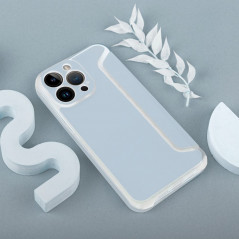 Peňaženkové puzdro Piano Book na Apple iPhone 13 mini Svetlo modrý