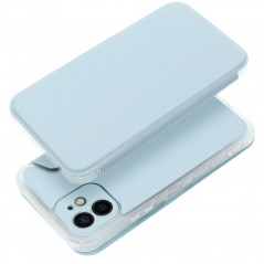 Peňaženkové puzdro Piano Book na Apple iPhone 12 Svetlo modrý