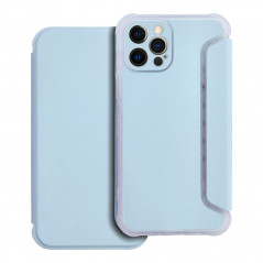 Peňaženkové puzdro Piano Book na Apple iPhone 12 Pro Svetlo modrý