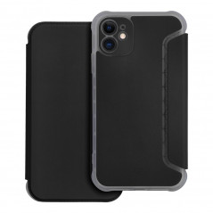 Peňaženkové puzdro Piano Book na Apple iPhone 11 Čierny