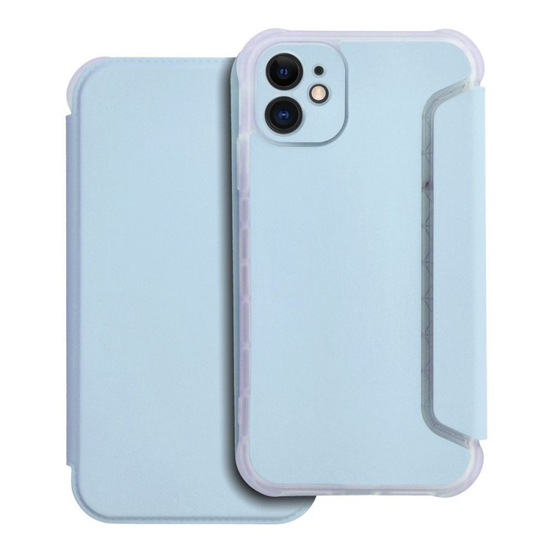Peňaženkové puzdro Piano Book na Apple iPhone 11 Svetlo modrý