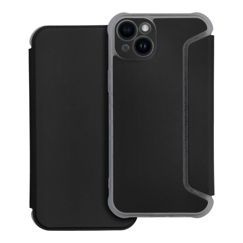 Peňaženkové puzdro Piano Book na Apple iPhone 14 Plus Čierny