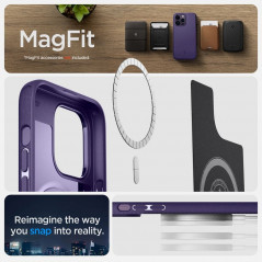 Tvrdený kryt Spigen Armor na Apple iPhone 14 Pro Max Čierny
