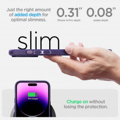Tvrdený kryt Spigen Armor na Apple iPhone 14 Pro Max Čierny