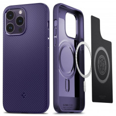 Tvrdený kryt Spigen Armor na Apple iPhone 14 Pro Max Čierny