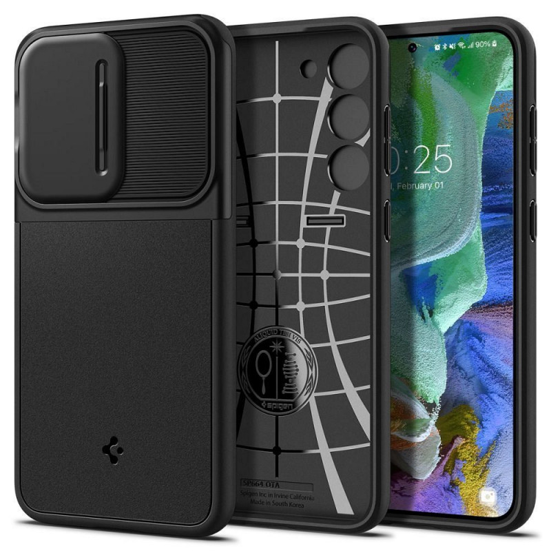 Kryt Spigen Armor na Samsung Galaxy S23 Plus 5G Čierny