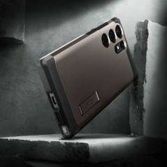 Kryt Spigen Tough Armor na Samsung Galaxy S23 Ultra 5G Tmavo modro sivý