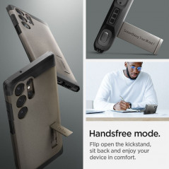 Kryt Spigen Tough Armor na Samsung Galaxy S23 Ultra 5G Tmavo modro sivý