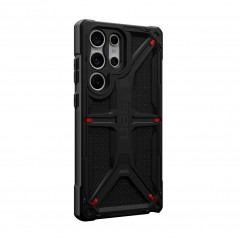 Kryt Urban Armor Gear Monarch na Samsung Galaxy S23 Ultra 5G Prémiové puzdro  MagSAFE  Kevlarovo čierny