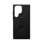 Kryt Urban Armor Gear Civilian na Samsung Galaxy S23 Ultra 5G Prémiové puzdro  MagSAFE  Čierny