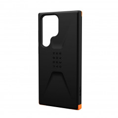 Kryt Urban Armor Gear Civilian na Samsung Galaxy S23 Ultra 5G Prémiové puzdro  MagSAFE  Čierny