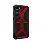 Kryt Urban Armor Gear Monarch na Samsung Galaxy S23 Plus 5G Prémiové puzdro  MagSAFE  Karmínový