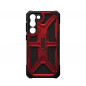 Kryt Urban Armor Gear Monarch na Samsung Galaxy S23 Plus 5G Prémiové puzdro  MagSAFE  Karmínový