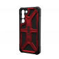 Kryt Urban Armor Gear Monarch na Samsung Galaxy S23 Plus 5G Prémiové puzdro  MagSAFE  Karmínový