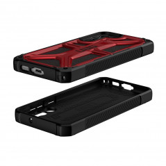 Kryt Urban Armor Gear Monarch na Samsung Galaxy S23 Plus 5G Prémiové puzdro  MagSAFE  Karmínový