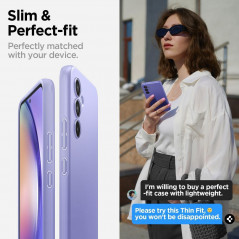 Kryt Spigen Thin Fit na Samsung Galaxy A54 Úžasná fialová