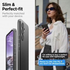 Kryt Spigen Thin Fit na Samsung Galaxy A54 Čierny