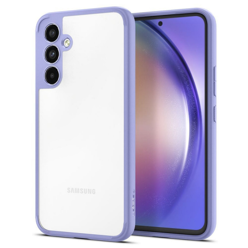 Kryt Spigen Ultra Hybrid na Samsung Galaxy A54 Krištáľovo čistý  Úžasná fialová