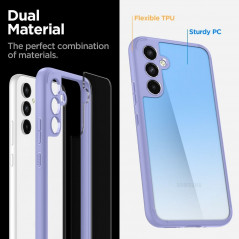 Kryt Spigen Ultra Hybrid na Samsung Galaxy A54 Krištáľovo čistý  Úžasná fialová