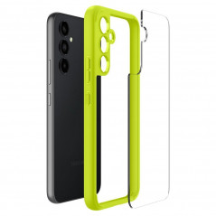Kryt Spigen Ultra Hybrid na Samsung Galaxy A54 Krištáľovo čistý  Limetkovo zelený