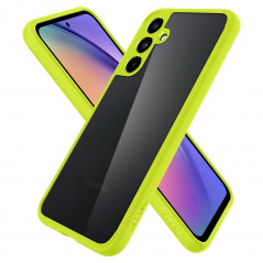 Kryt Spigen Ultra Hybrid na Samsung Galaxy A54 Krištáľovo čistý  Limetkovo zelený