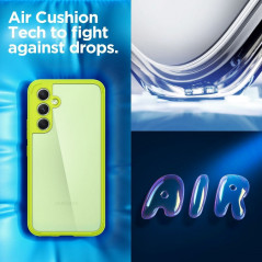 Kryt Spigen Ultra Hybrid na Samsung Galaxy A54 Krištáľovo čistý  Limetkovo zelený