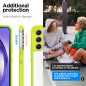 Kryt Spigen Ultra Hybrid na Samsung Galaxy A54 Krištáľovo čistý  Limetkovo zelený