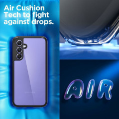 Kryt Spigen Ultra Hybrid na Samsung Galaxy A54 Krištáľovo čistý  Matná čierna