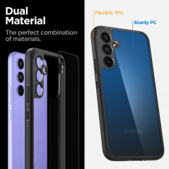 Kryt Spigen Ultra Hybrid na Samsung Galaxy A54 Krištáľovo čistý  Matná čierna