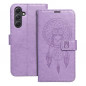 Peňaženkové puzdro MEZZO Book na Samsung Galaxy A54 Lapač snov  Fialový (Purple)