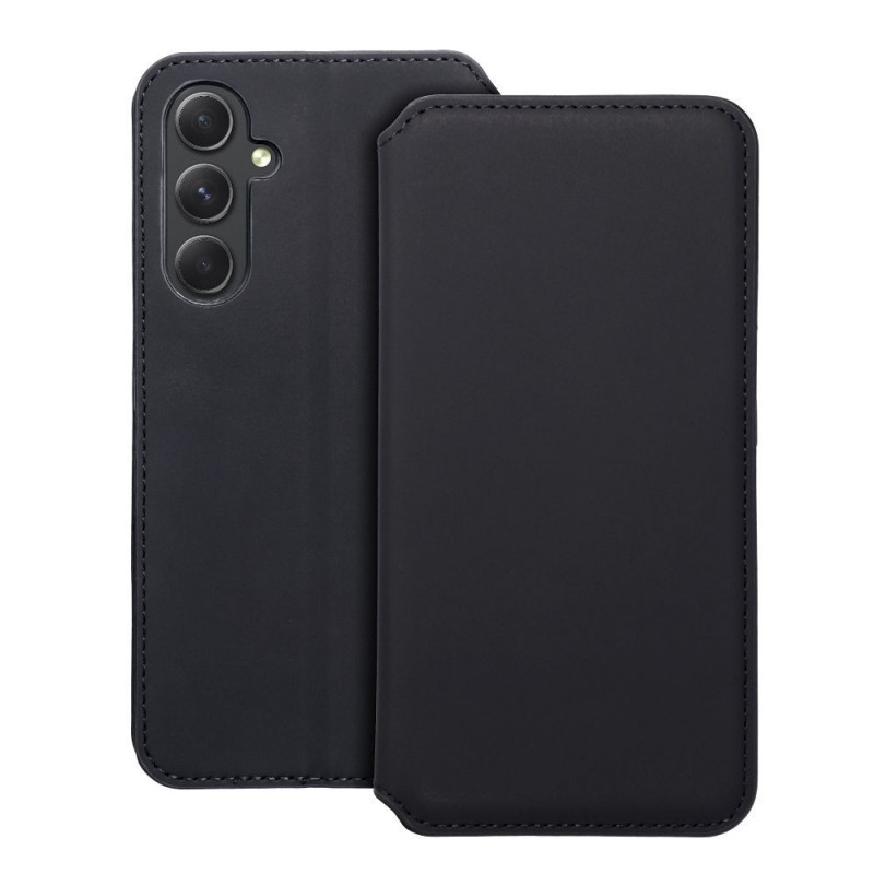Peňaženkové puzdro Dual Pocket book na Samsung Galaxy A54 Čierny 