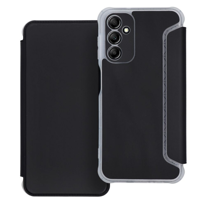 Peňaženkové puzdro Piano Book na Samsung Galaxy A14 LTE Čierny