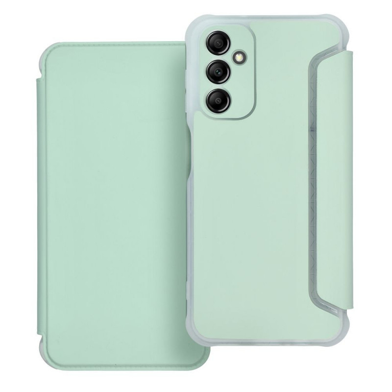 Peňaženkové puzdro Piano Book na Samsung Galaxy A14 LTE Svetlo zelený