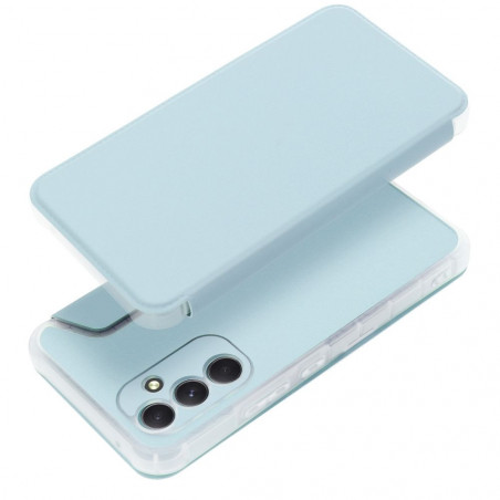 Peňaženkové puzdro Piano Book na Samsung Galaxy A54 Svetlo modrý