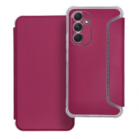 Peňaženkové puzdro Piano Book na Samsung Galaxy A54 Purpurový