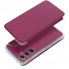 Peňaženkové puzdro Piano Book na Samsung Galaxy A54 Purpurový