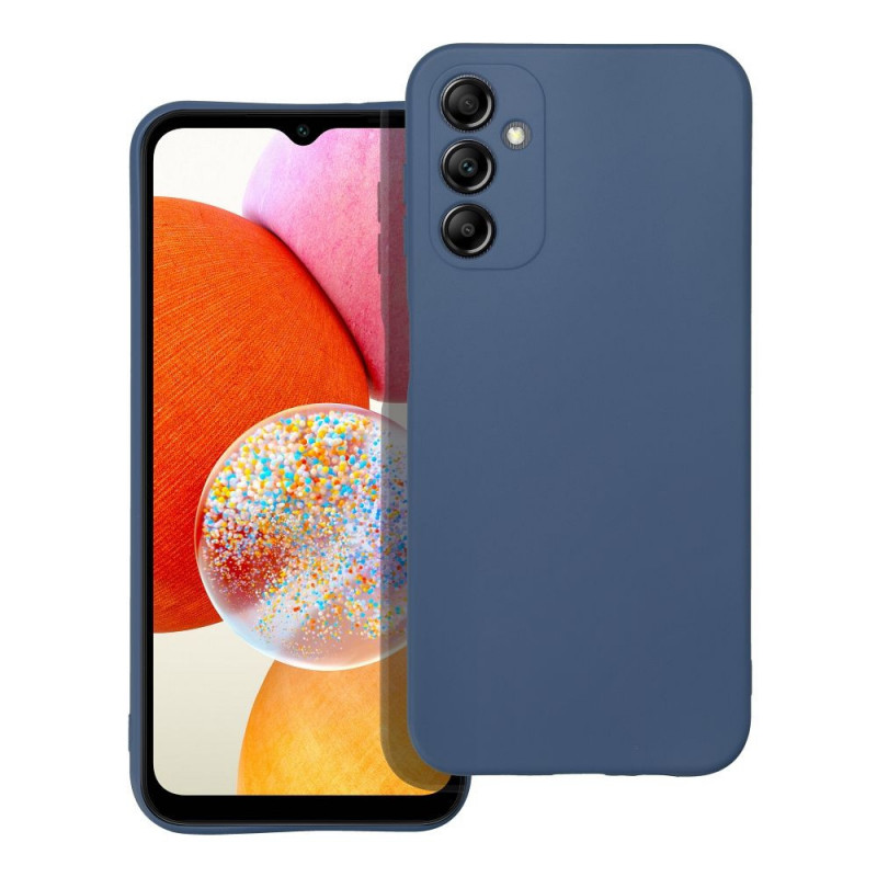 Kryt Soft na Samsung Galaxy A14 LTE Tmavo modrý