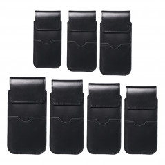 Univerzálne puzdro, Puzdro na opasok ROYAL - Leather universal flap pocket na Apple iPhone 11 Čierny 