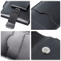Univerzálne puzdro, Puzdro na opasok ROYAL - Leather universal flap pocket na XIAOMI Redmi Note 10 Pro Čierny 
