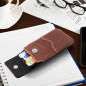 Univerzálne puzdro, Puzdro na opasok ROYAL - Leather universal flap pocket na Apple iPhone 11 Hnedý 