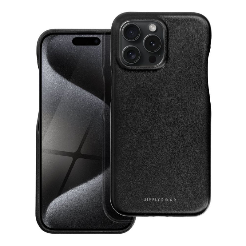 Kryt Roar Look na Apple iPhone 15 Pro Max Čierny