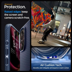 Kryt Spigen  Liquid Air na Apple iPhone 15 Pro Námornícka modrá