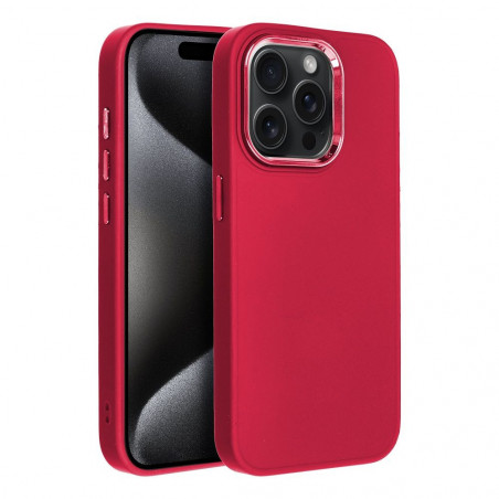 Kryt FRAME na Apple iPhone 15 Pro Elegant Purpurový