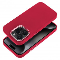 Kryt FRAME na Apple iPhone 15 Pro Elegant  Purpurový